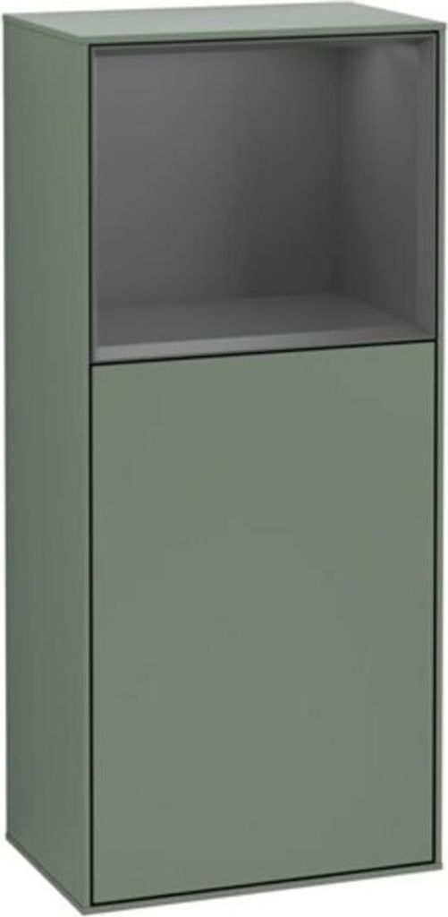 V&B Seitenschrank Finion 41,8x93,6cm, l, Rg o A m, Oli. m Lac