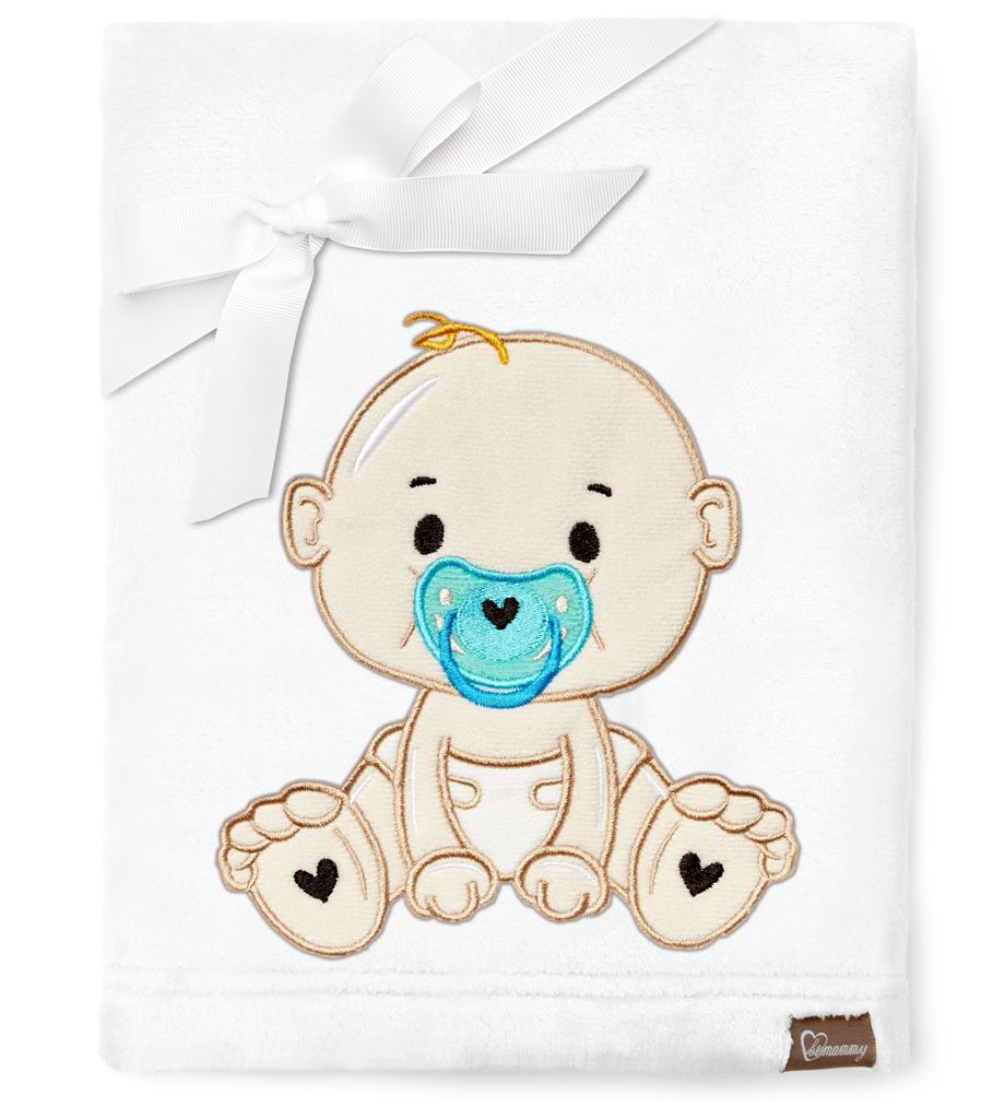 Be Mammy Kuschlige Babydecke Kuschel Decke Tagesdecke mit Produktbild 