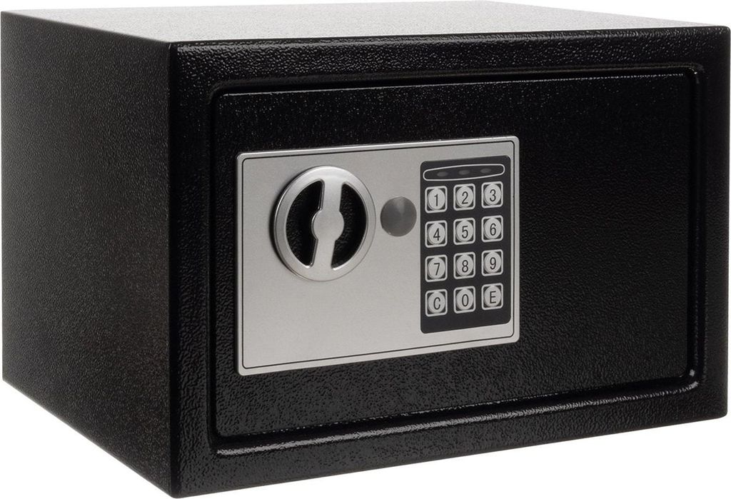 Malatec 22627 Digitaler Safe XL 300 x 195 x 170 mm, schwarz Produktbild 