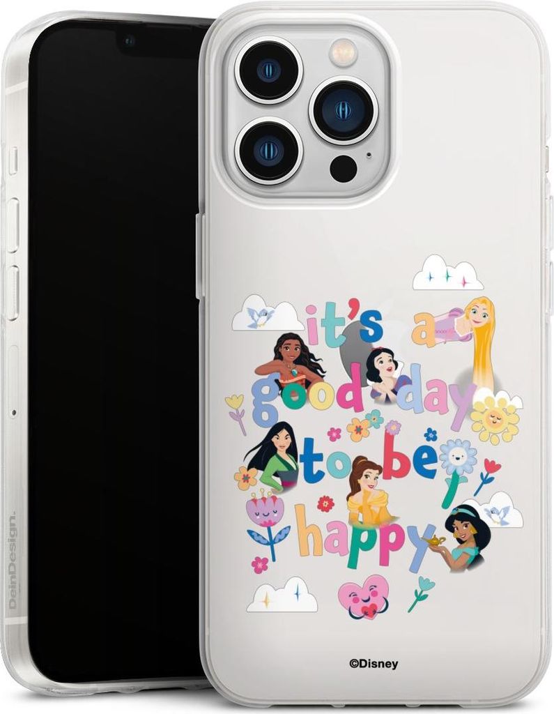 DeinDesign Handyhülle für Apple iPhone 13 Pro Silikon Hülle Case Smartphone Schutzhülle Disney Princess Offizielles Lizenzprodukt Prinzessin