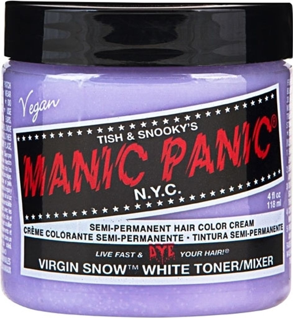 Manic Panic - Virgin Snow, Haartönung