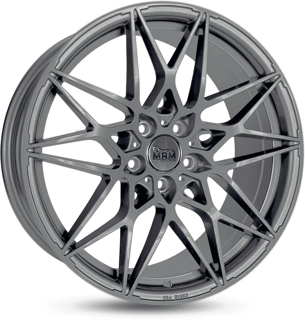 Jantes en aluminium 18 pouces MAM B2 5x112 ET30 Finition Anthracite