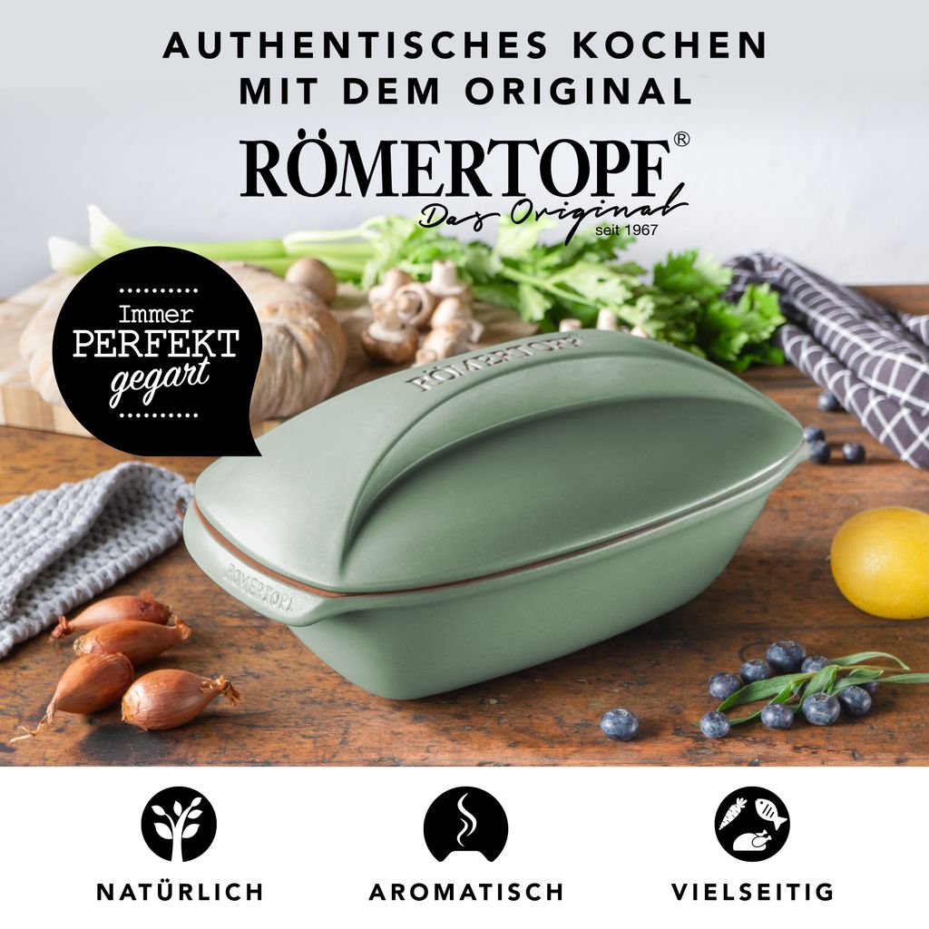 Römertopf Bräter CULINARIO für 4 Personen - 3 Liter Produktbild