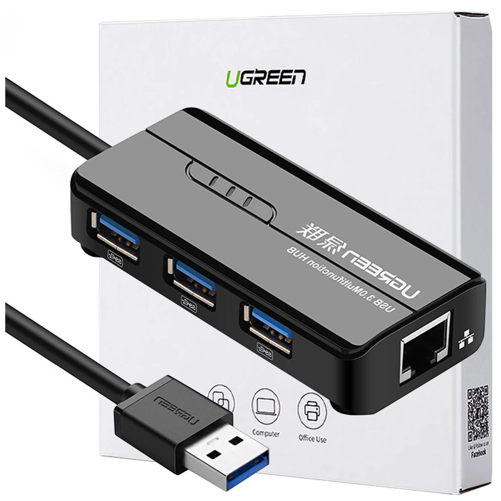 Ugreen 20265, Kabelgebunden, USB, Ethernet, 1000 Mbit/s Produktbild 