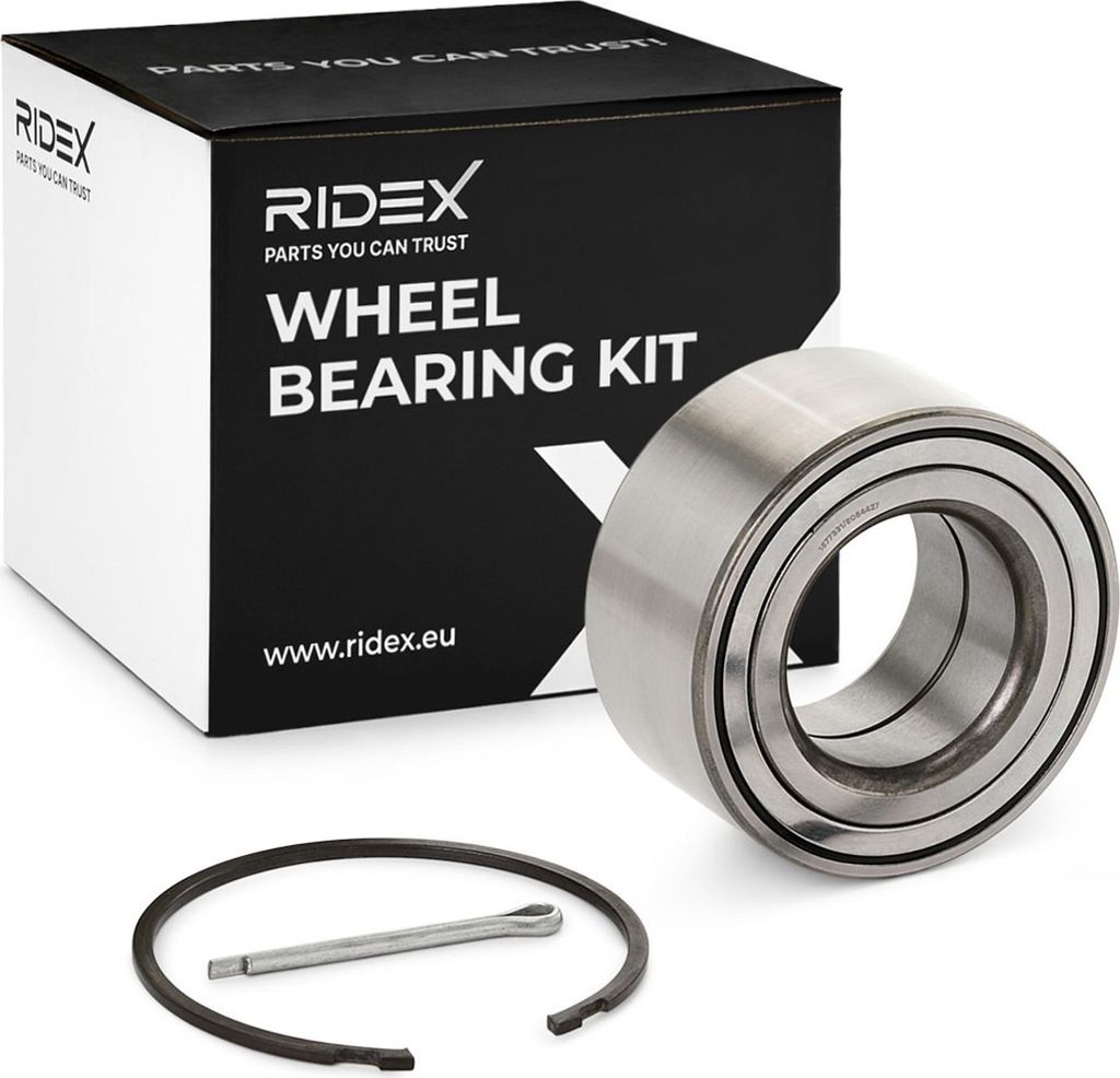 RIDEX Radlagersatz Vorne für NISSAN MICRA II (K11) 74mm 654W0115