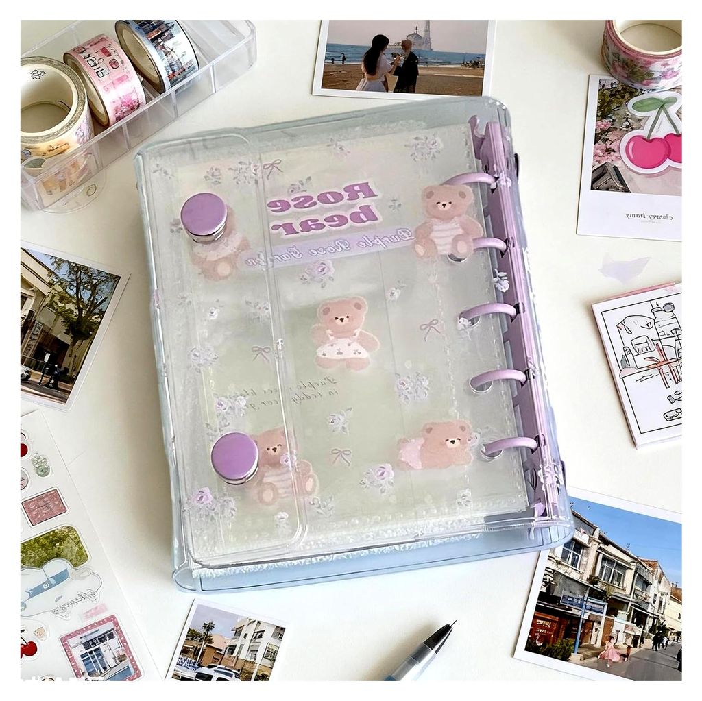 Notizbuchhülle – Transparente Weiche PVC Hülle Mit M5 Design, Praktisches Schrein Zubehör, Taschenjournal Organizer | Transparente Hülle Mit ...