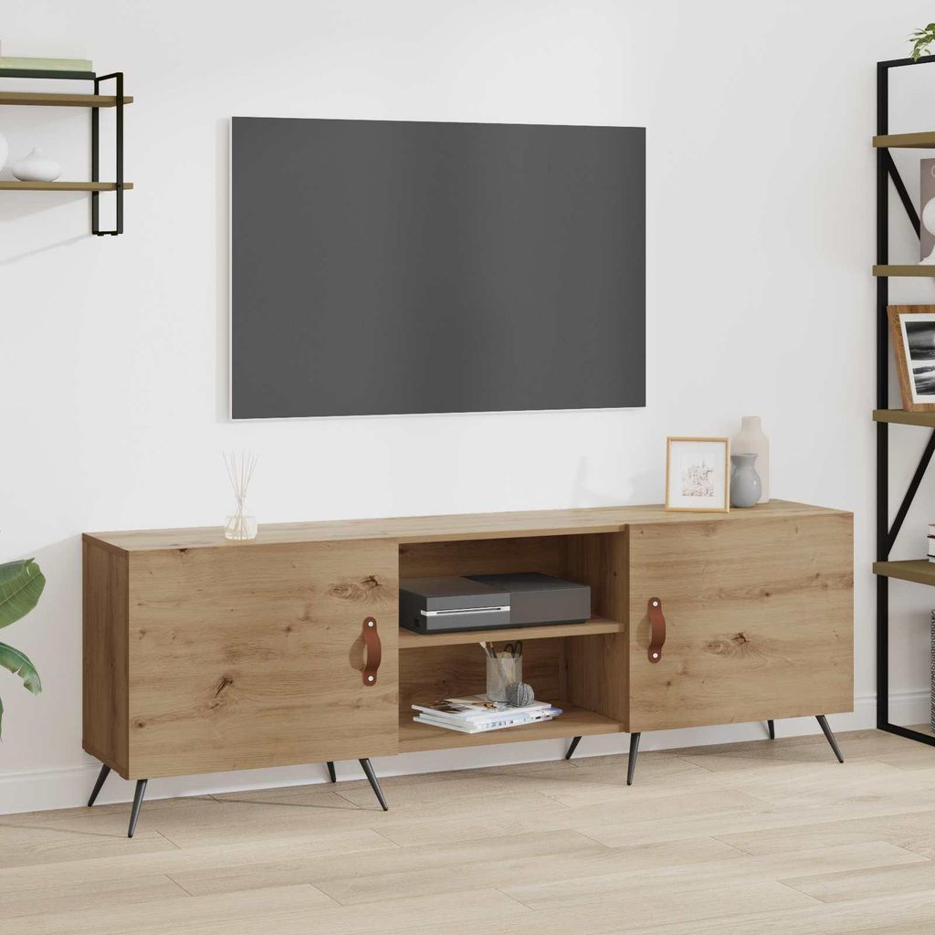 Maison Exclusive - TV-Schränk Artisan-Eiche 150 x 30 x 50 cm Holzwerkstoff