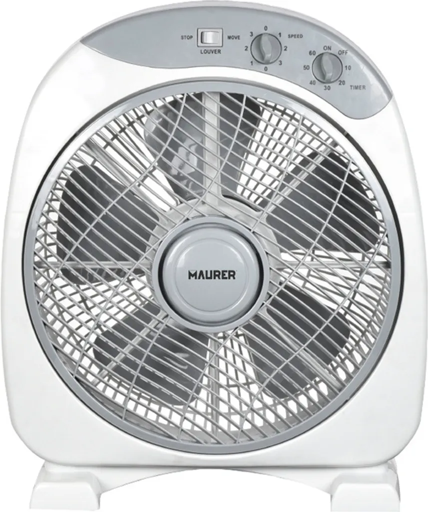 Ventilateur de boîte Maurer Ø 30cm 40W 3 vitesses pour air frais
