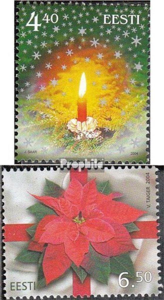 Briefmarken Estland 2004 Mi 500-501 (kompl.Ausg.) Produktbild 
