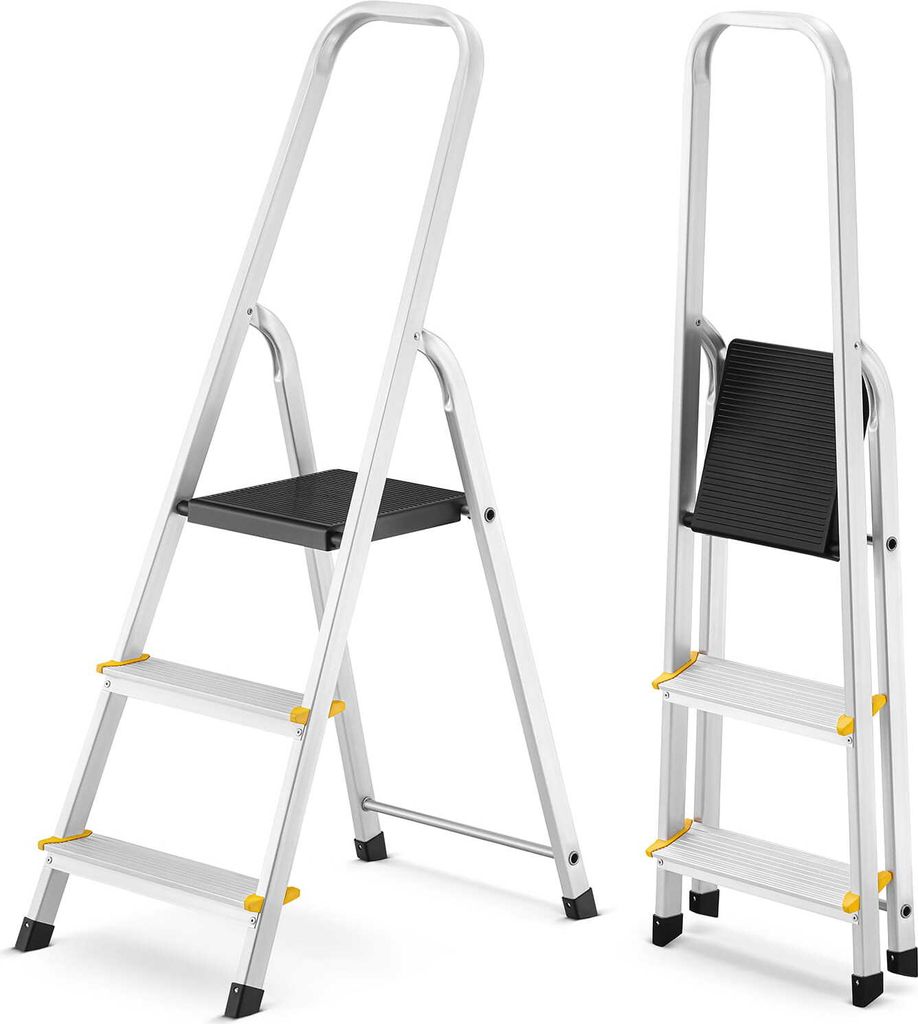 Drabina aluminiowa domowa jednostronna profesjonalna HIGHER Zdjęcie produktu 