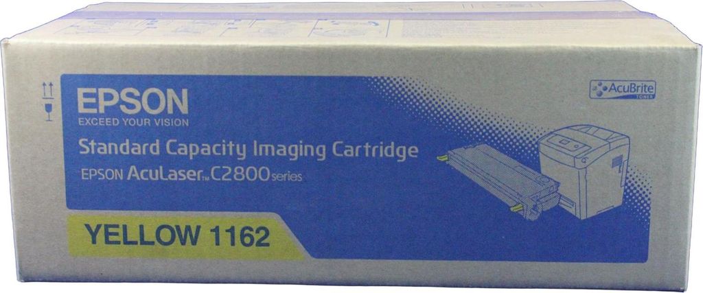 Epson 1162 Tonerkartusche C13S051162 Gelb 2.000 Seiten für Epson AcuLaser C-2800