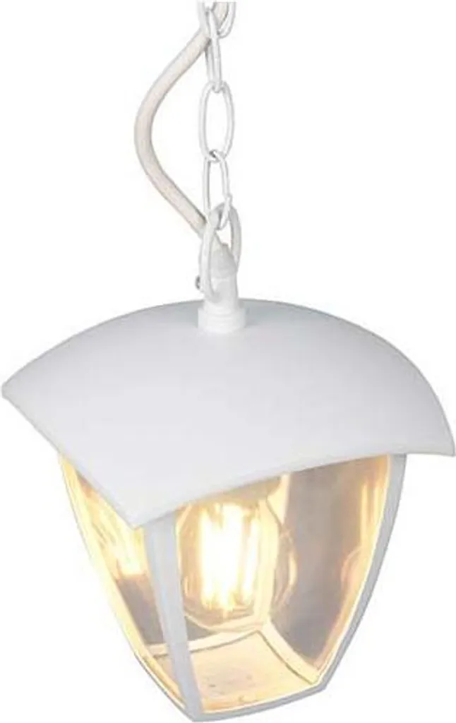 Suspension Lanterne Extérieure Blanche en Aluminium IP44 H82 cm - EOS