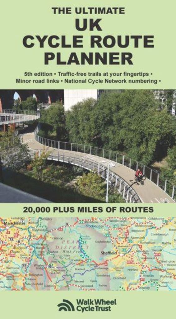 The Ultimate UK Cycle Route Planner Map Produktbild 