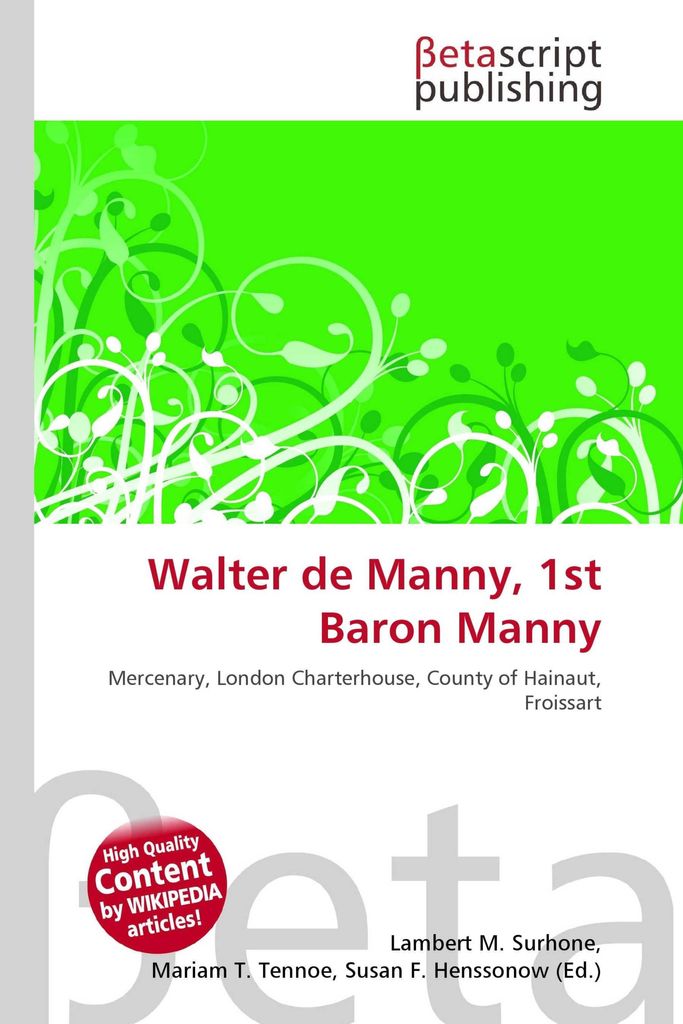 Walter de Manny, 1st Baron Manny