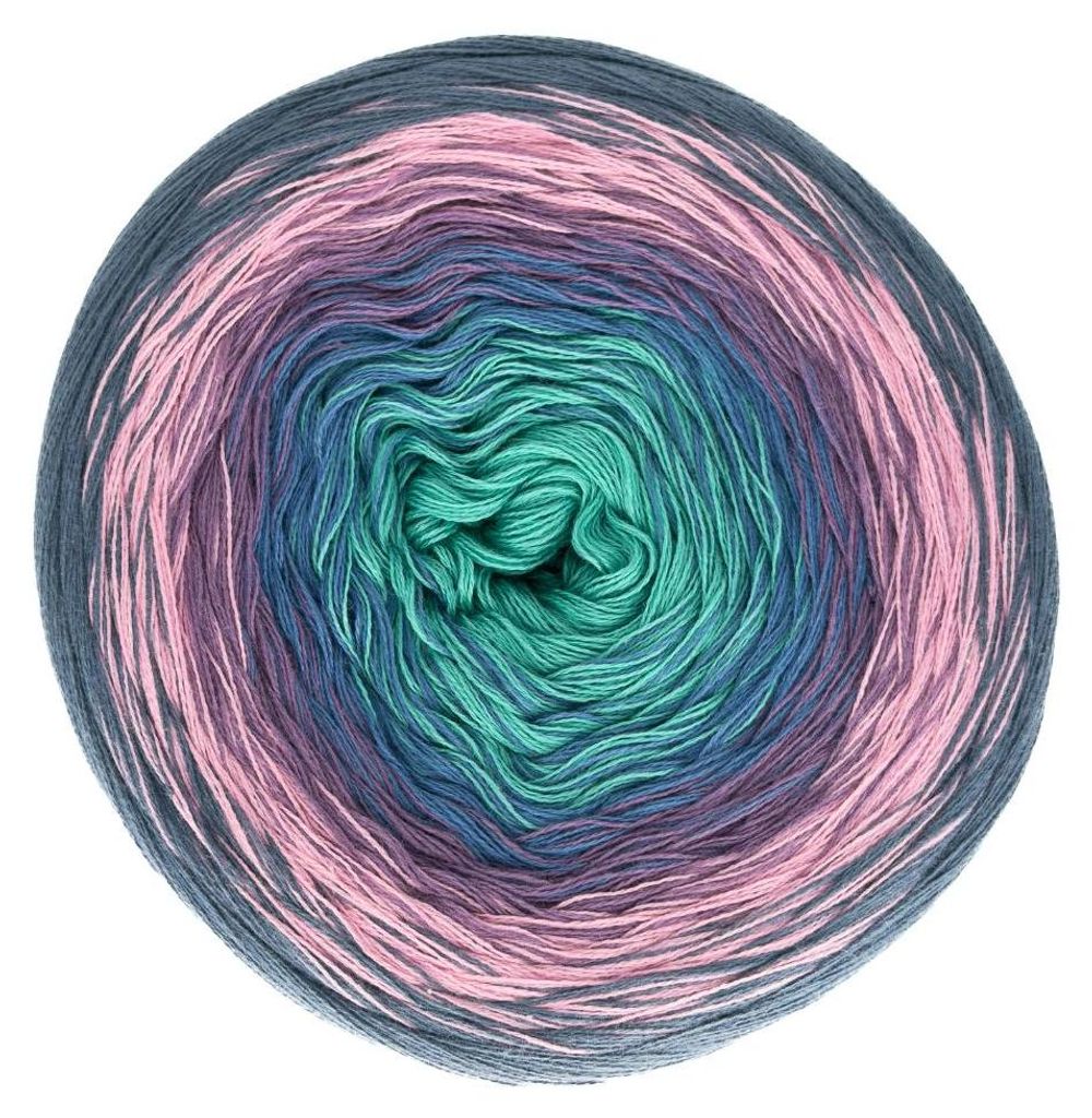 Hobby YARN – Flowy Charme Bobbel, 250 gram, 1000 meter, Productafbeelding 