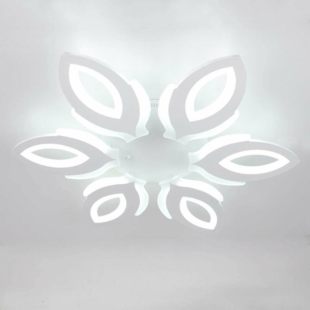 90W Deckenleuchte Blütenform LED Acryl  Deckenlampen Dimmbar Mit Fernbedienung 