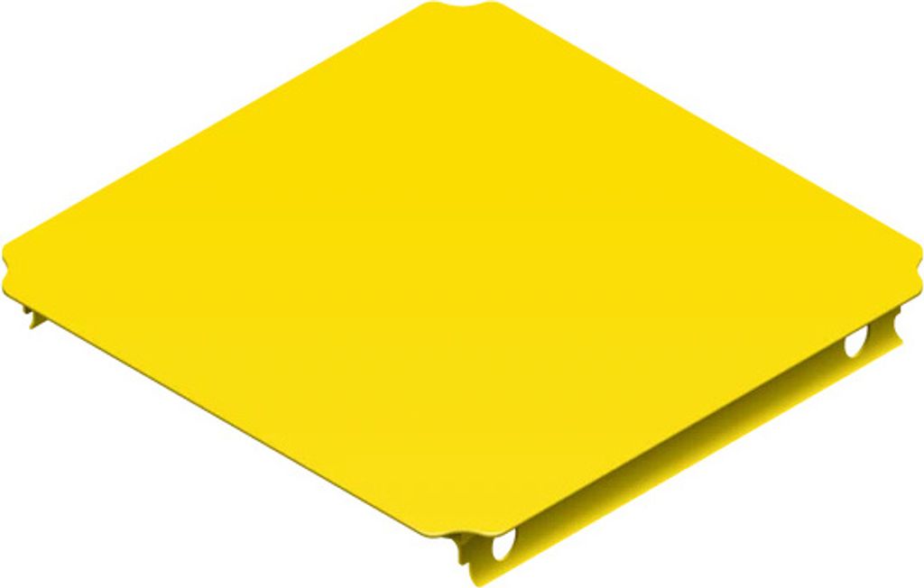 QUADRO Ersatzteil Platte 40x40 cm (gelb) Produktbild 