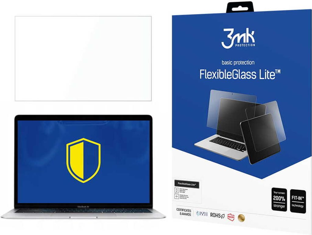 3mk Display Hybridglas FlexibleGlass Lite fr Apple MacBook Air 13,3" M1 0,16mm 6H