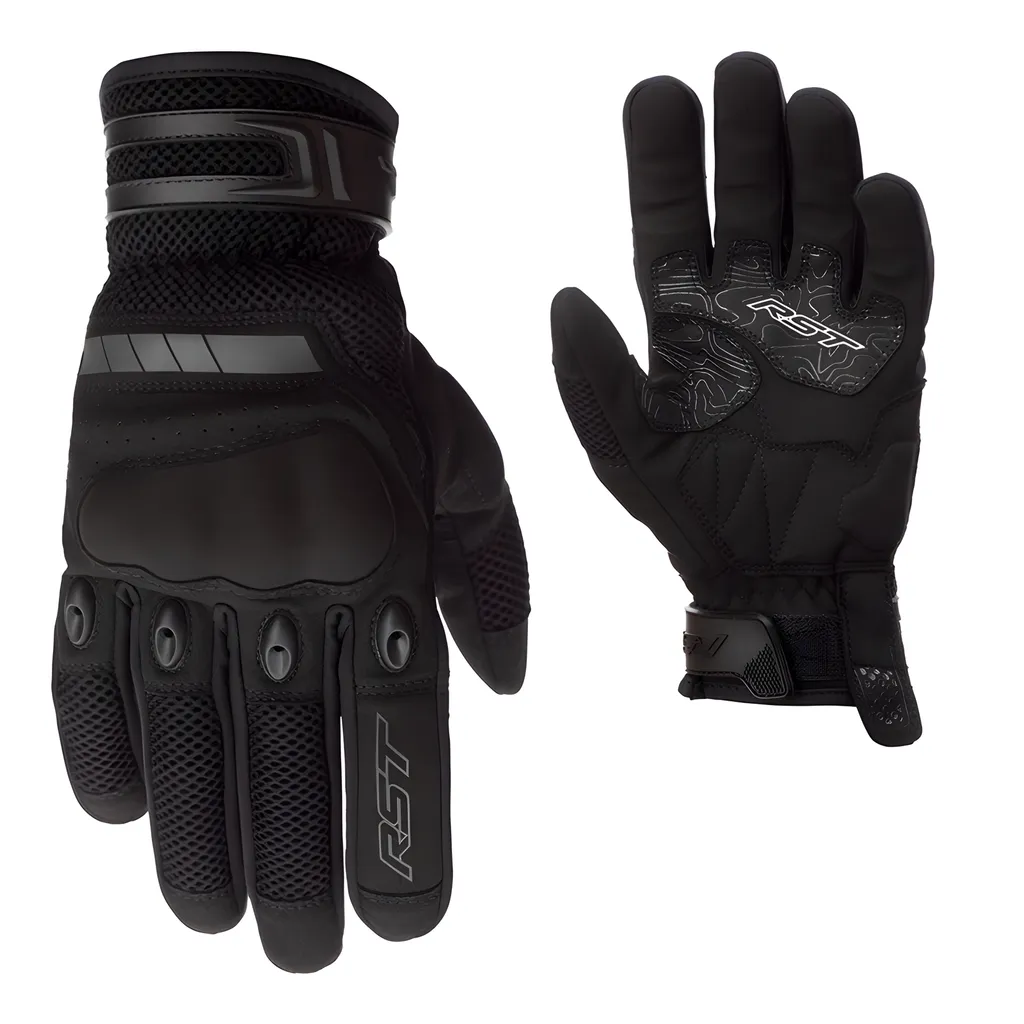 Gants de Moto Été RST Ventilator-X Noir Taille 7 Homologués pour Route