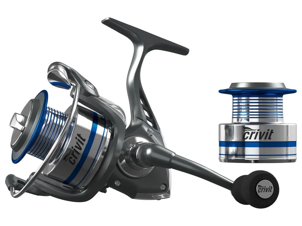 Crivit Spinnrolle 2000, 5 Kugellager Unendliche Rücklaufsperre