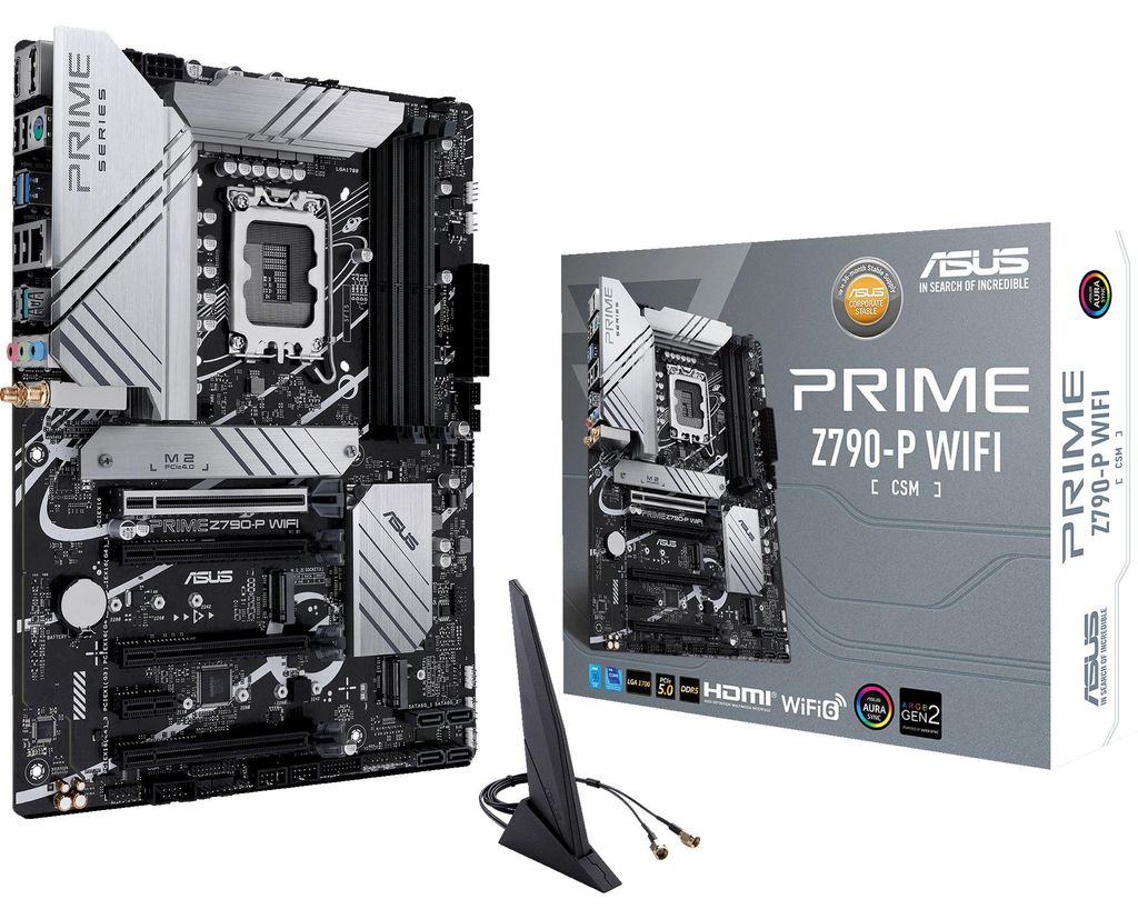 ASUS PRIME Z790-P WIFI Intel Z790 LGA 1700 ATX Immagine del prodotto 