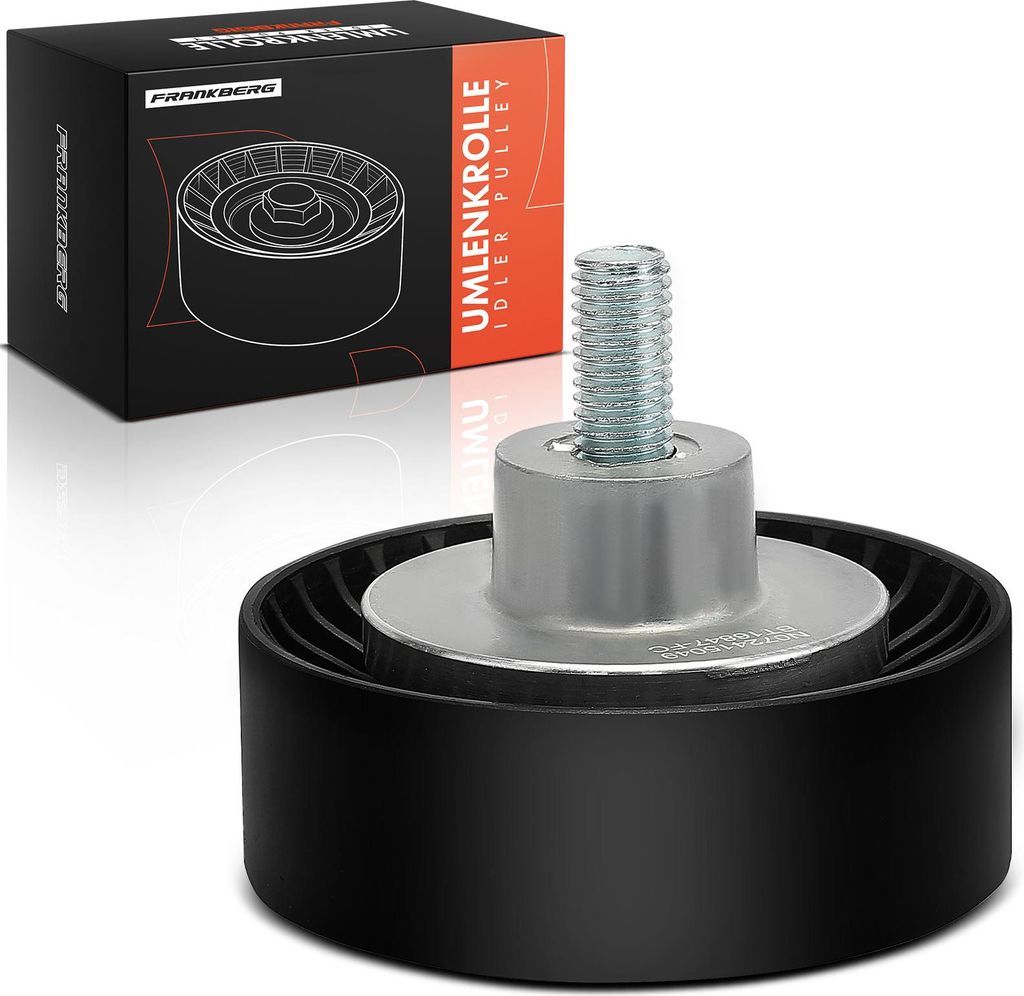 Frankberg 1x Umlenkrolle Führungsrolle für BMW 5er E60 E61 7er E65 E66 E67 X3 E83