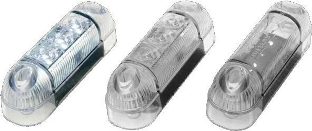 Luce Ingombro Ledson 8,4cm Bianca 12V-24V | Illuminazione Camion Professionale