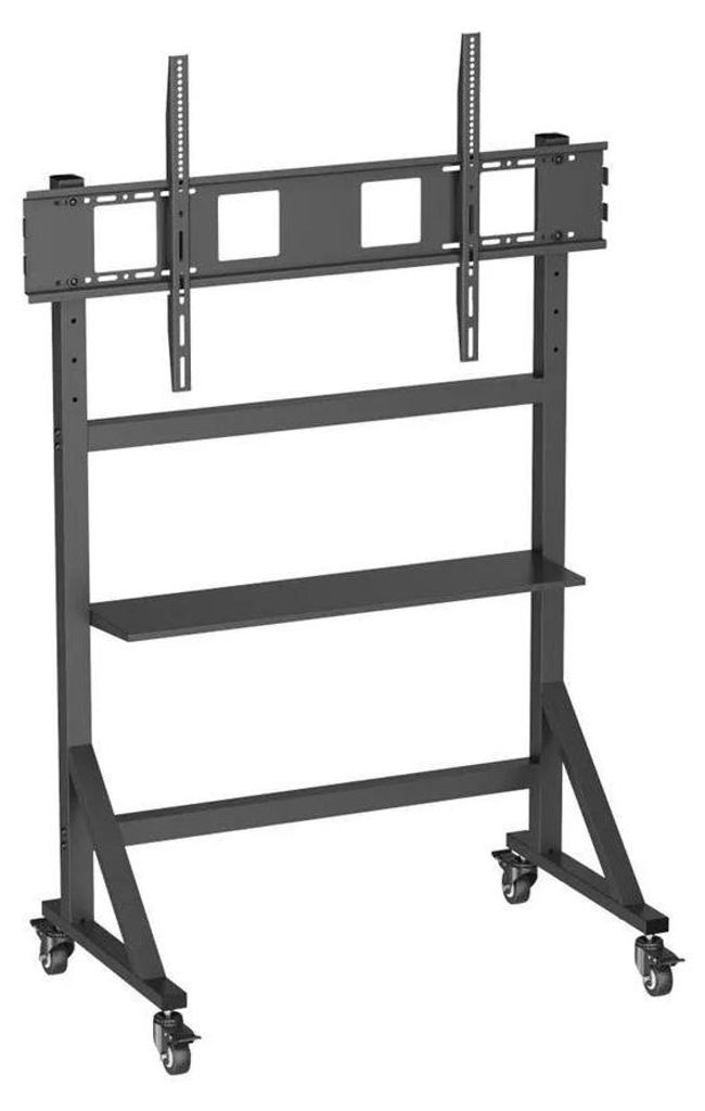 Ewent EW1584, 139,7 cm (55"), 2,54 m (100"), 200 x 200 mm, 1000 x 600 mm, Kunststoff, Stahl, Schwarz