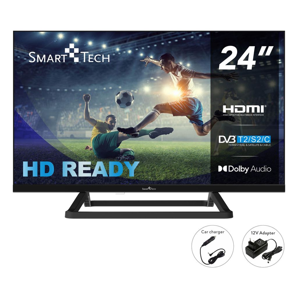 Smart Tech 24HN01V3CA TV 61 cm (24pollici) HD Nero 200 Immagine del prodotto 