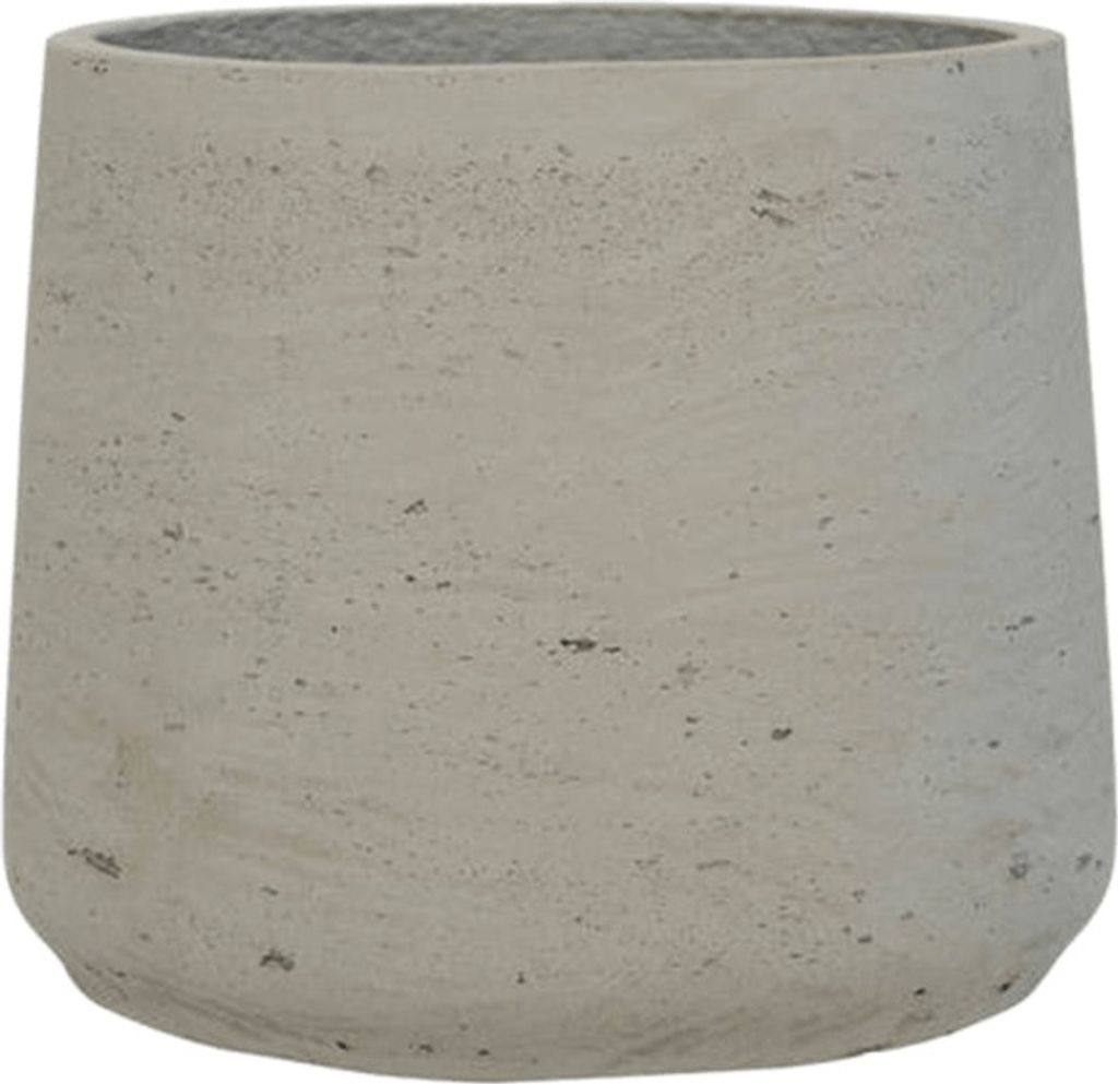 Pottery Pots Blumentopf Patt Beige-Grau D 45 cm H 38 cm