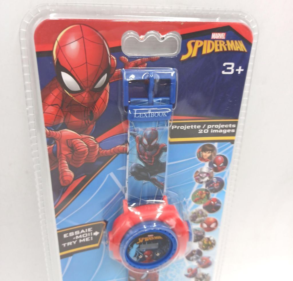 Orologio da proiezione digitale SpiderMan con 20 immagini Immagine del prodotto 