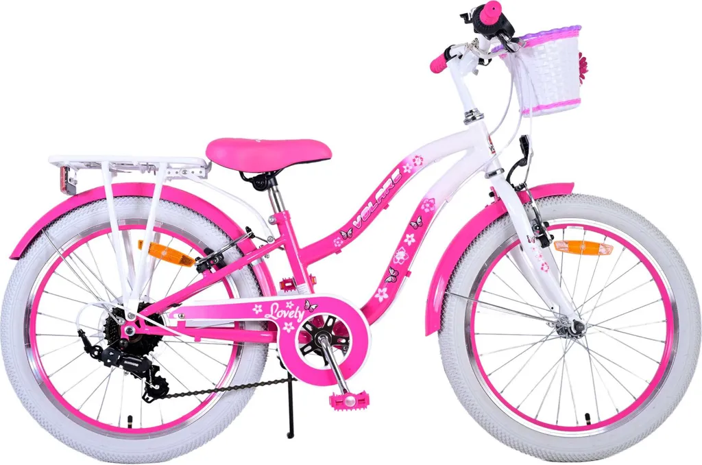 Vélo enfant 20 pouces pour balades en famille Volare Lovely 7 vitesses