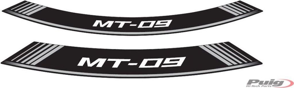 PUIG 9135P Rim Strips Specials passend fuer YAMAHA MT-09 Silber