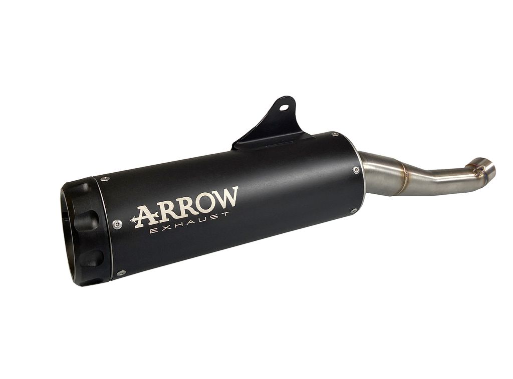 ARROW Auspuff REBEL DARK Sip-On mit Aluminium-Endkappe für Produktbild 