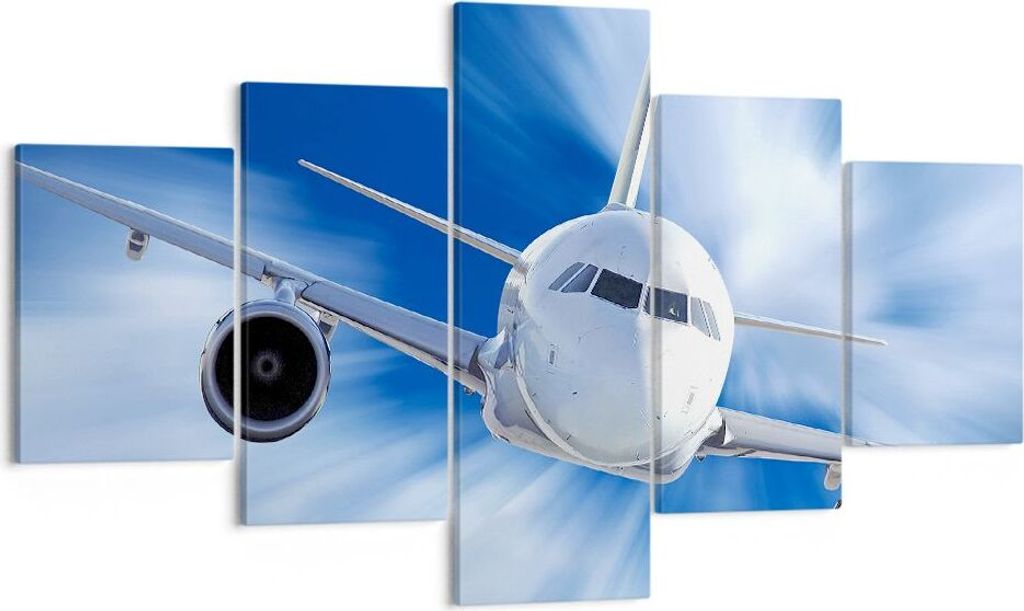 Bild auf Leinwand - Leinwandbild - Luftfahrt Flugzeug Flug Produktbild 