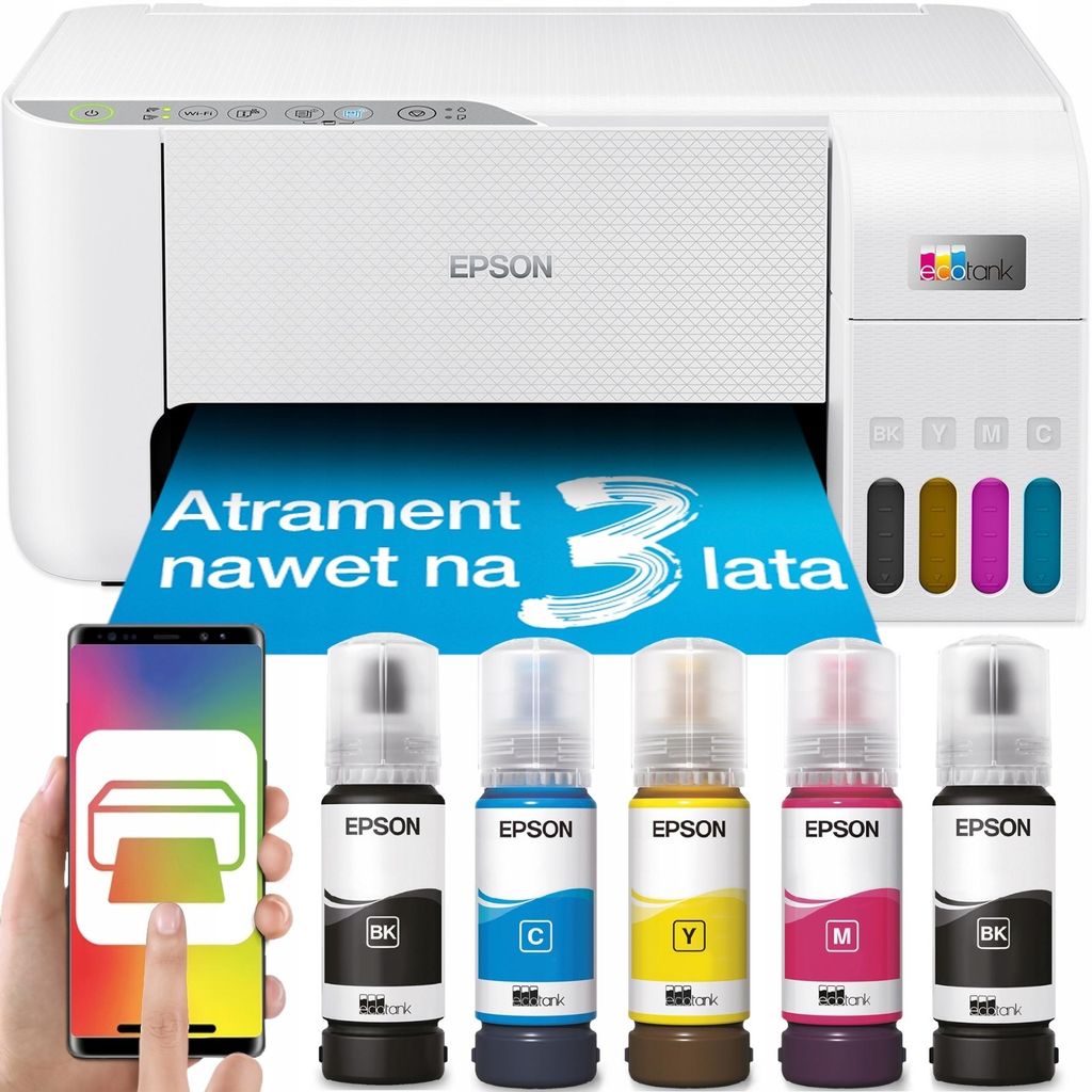 Epson Eco-Tank L3276 Tint, Multifunktionsgerät 3 in 1 - Produktbild 