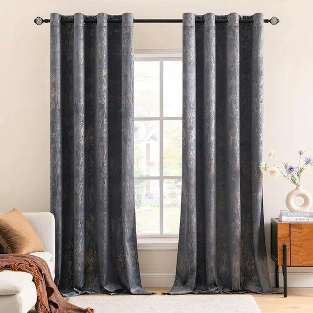 Tapis de Salon Gris Moderne 140x300 cm - Duo Fluwele Raumschatten Chic