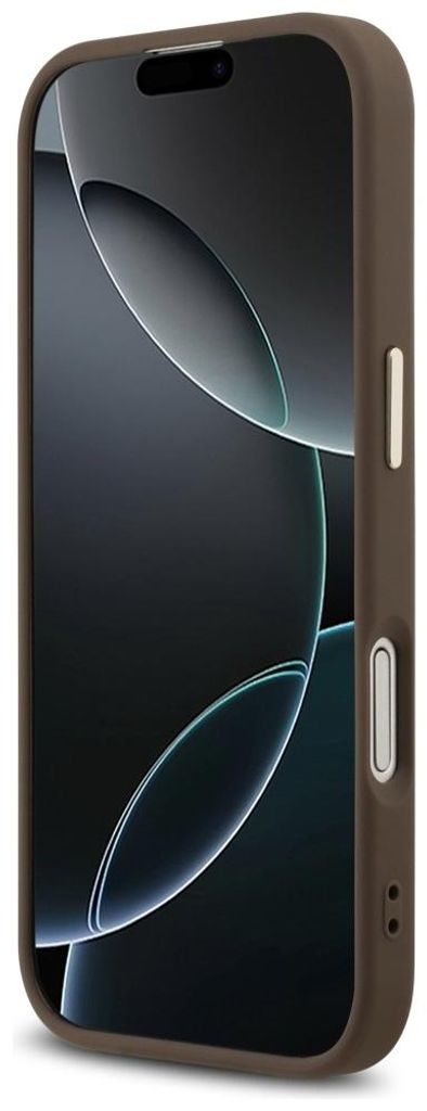 Guess 4G Big 4G Classic Logo Case für Iphone 17 - Braun und Produktbild 