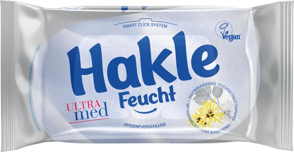 Hakle Feucht Ultra Med (12 x 42 arkusze) Zdjęcie produktu 