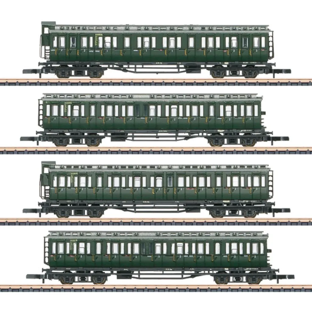 Wagon vert Märklin 87565 haute précision échelle Z 1:220 modèle réduit - 2