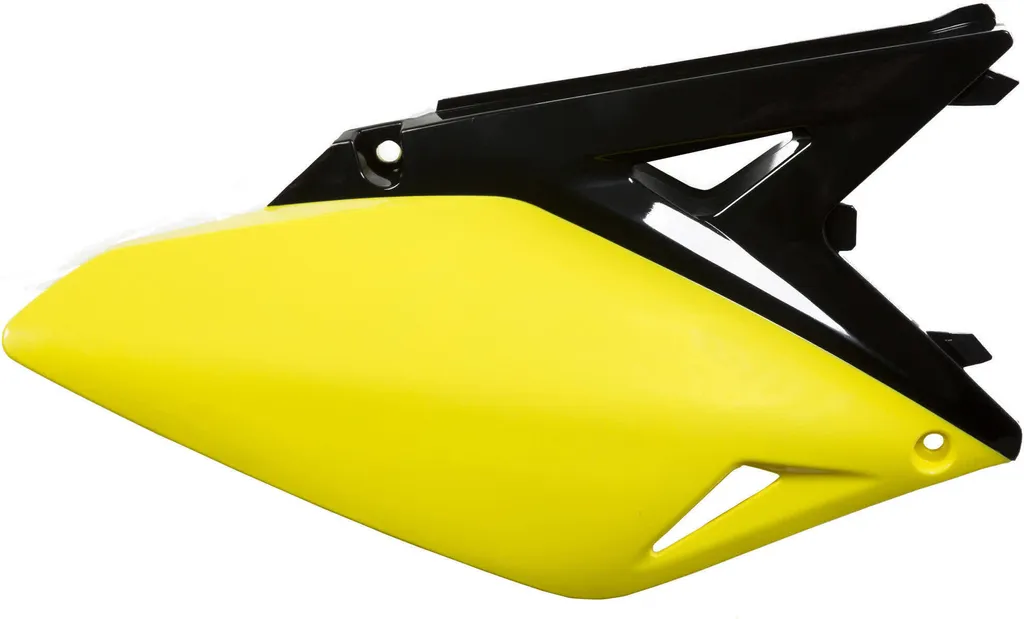 Plaque de numéro latérale ACERBIS Noir et Jaune pour SUZUKI RM-Z 250