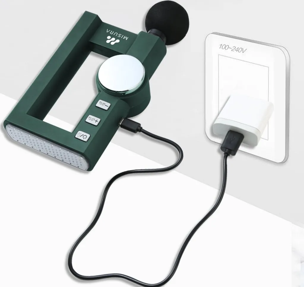 Massage sportif et récupération MISURA MB2 Vert Alpin chaleur active - 6