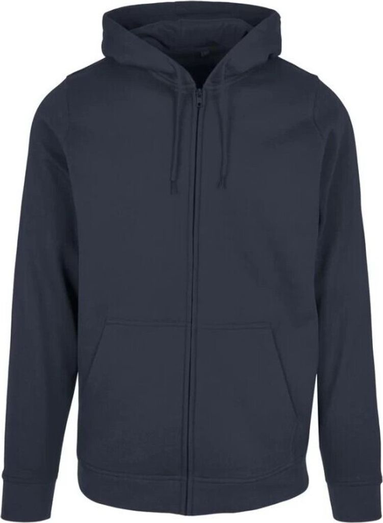 Build Your Brand - Hoodie mit durchgehendem Reißverschluss für Herren RW8837 (3XL) (Marineblau)