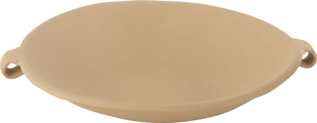Grand Plateau Agra J-Line Beige en Aluminium Texturé - Design Moderne