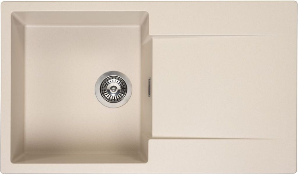Reginox Amsterdam 10 Küchenspüle mit Abtropffläche beige Produktbild 