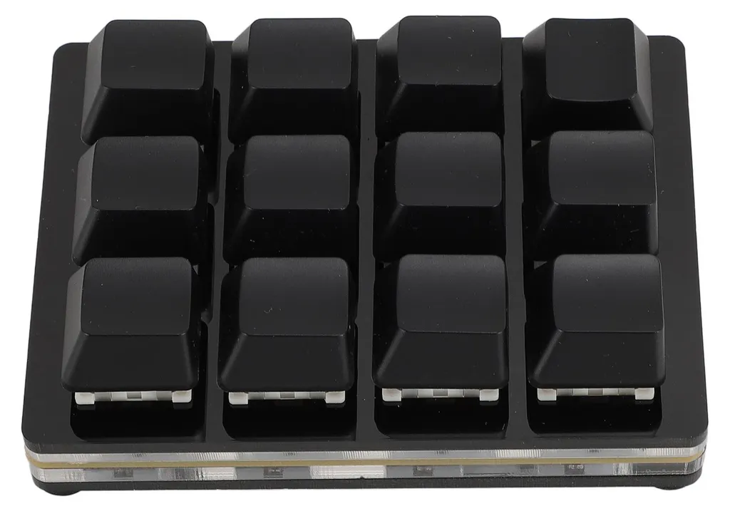 Clavier mécanique RGB à switchs rouges 12 touches macros programmables - 6