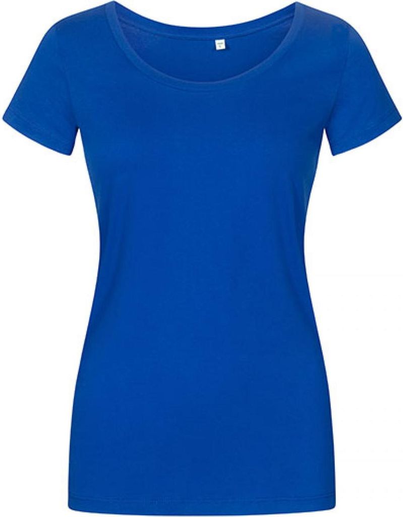 XO1545 - X.O by Promodoro Women ́s Deep Scoop T-Shirt Azur Blue M