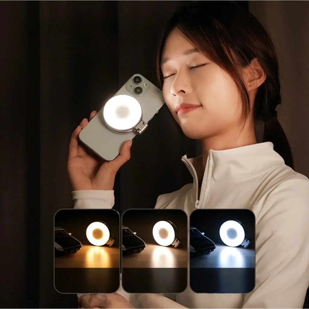 Mini torche LED MagSafe et éclairage d'appoint 3W pour iPhone et Android - 3