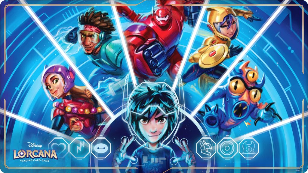 Disney Lorcana TCG Spielmatte Baymax