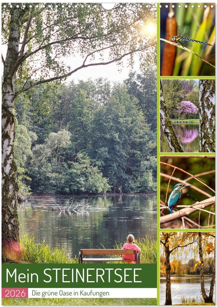 Mein Steinertsee (Wandkalender 2026 DIN A3 hoch), CALVENDO Monatskalender